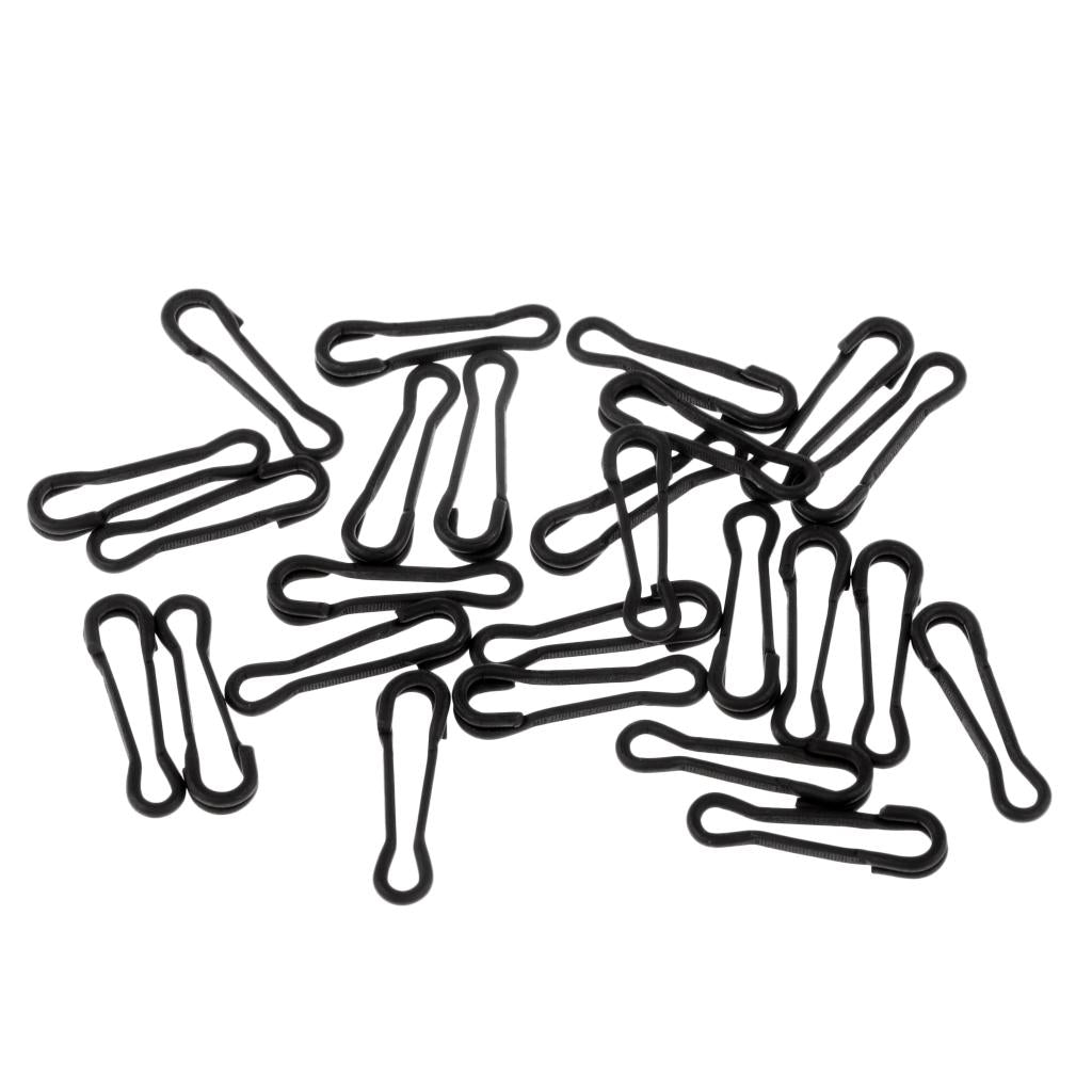 3x25pcs Fishing Snap Swivel Hook Hawaii Snap Bass Fishing Connector S