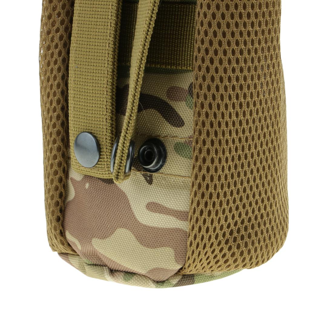 Foldable Drawstring Water Bottles Pouch Bag Holder Carrier CP