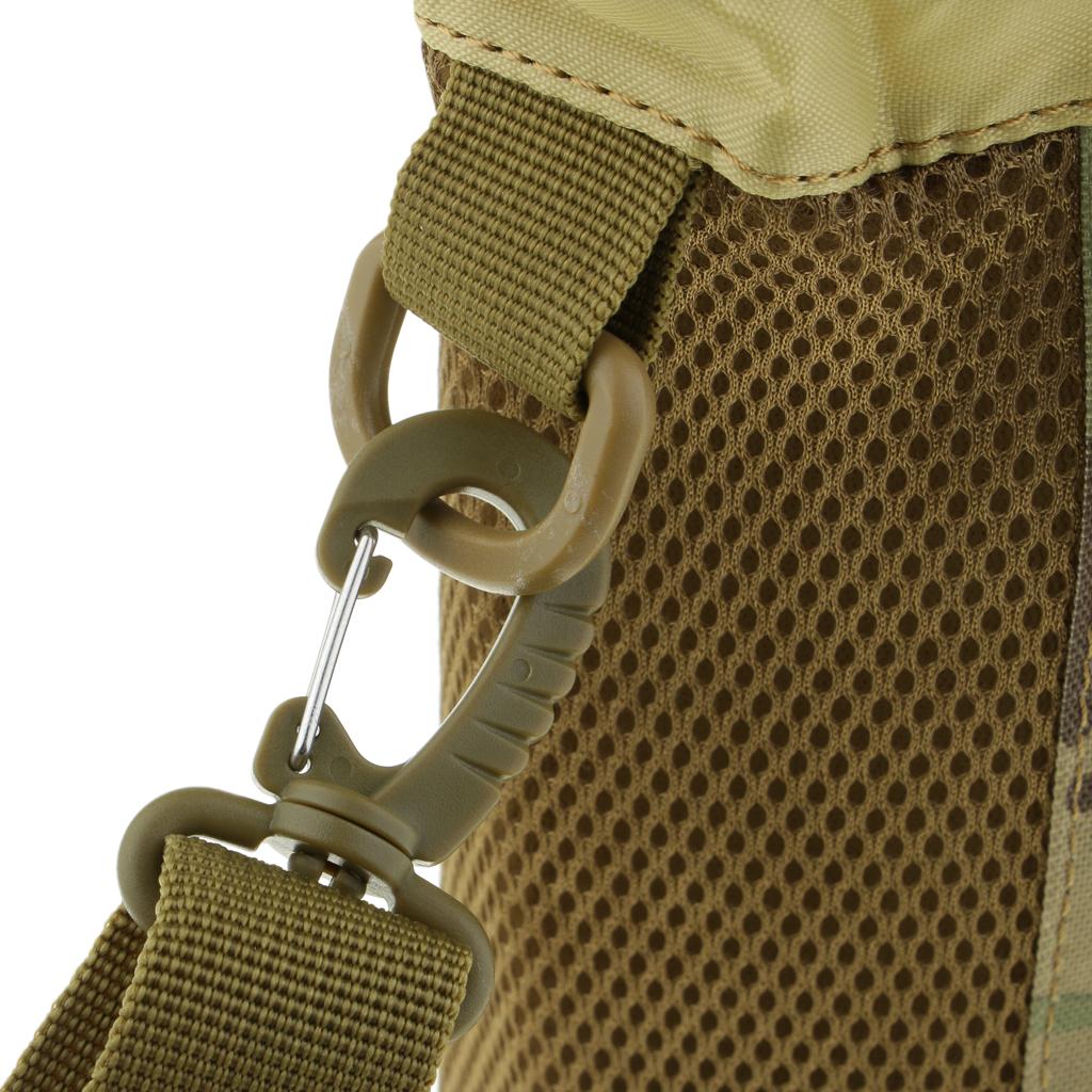 Foldable Drawstring Water Bottles Pouch Bag Holder Carrier CP