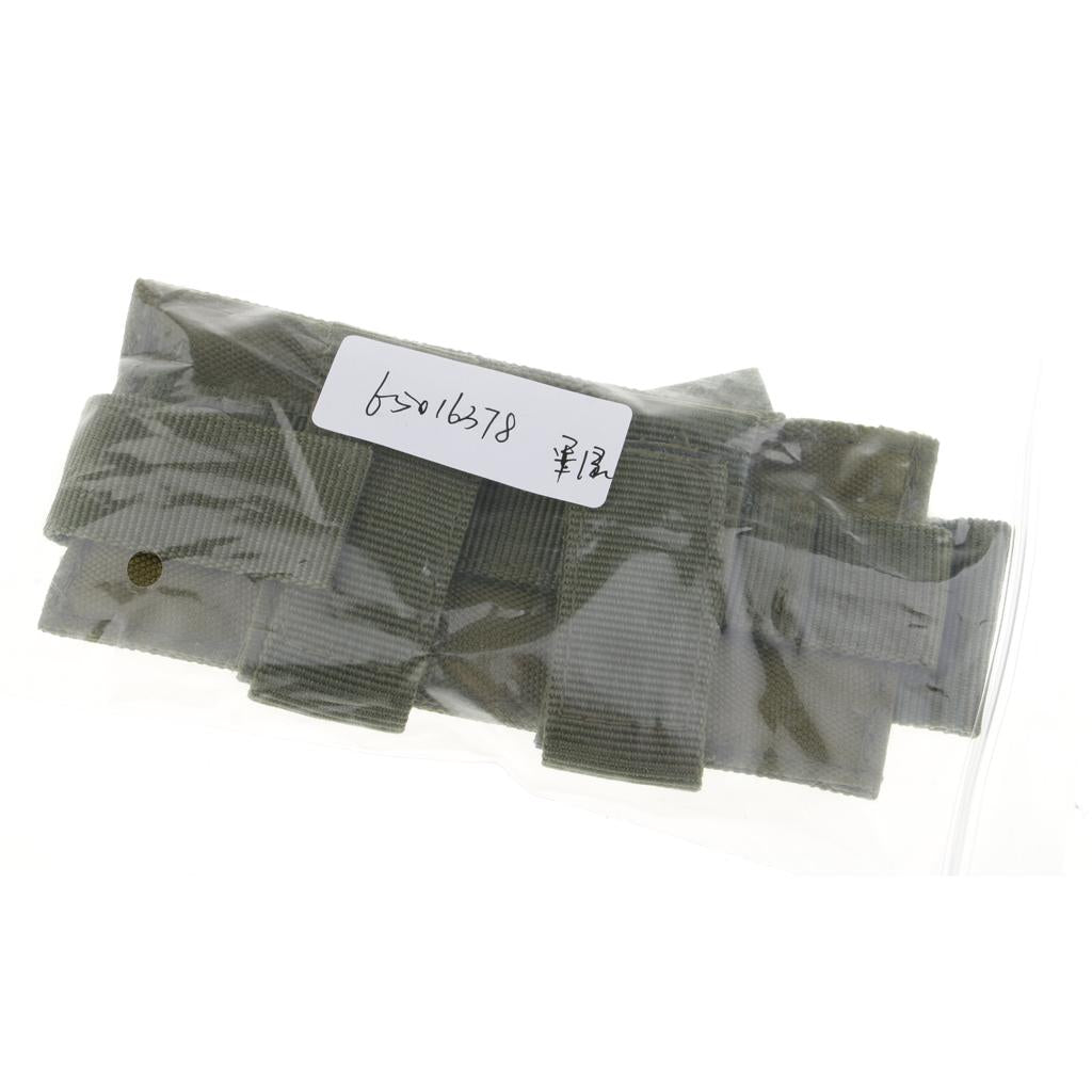 Tactical Flashlight Pouch Versatility Outdoor Fishing Canvas Bag Army Green