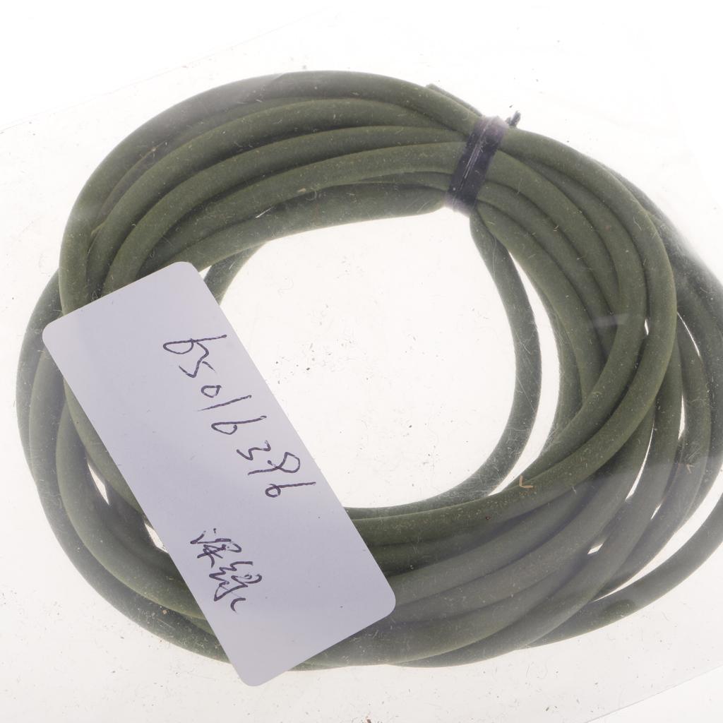 3m Rig Tubing Anti Pester Carp Rig Tube Fishing Terminal Tackle Dark Green
