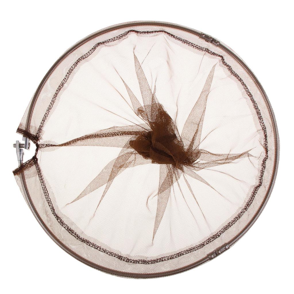 Fly Fishing Landing Net Nylon Mesh Hand Nets Catch Release Net Large