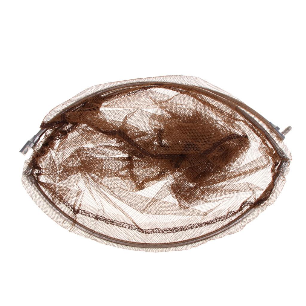 Fly Fishing Landing Net Nylon Mesh Hand Nets Catch Release Net Large
