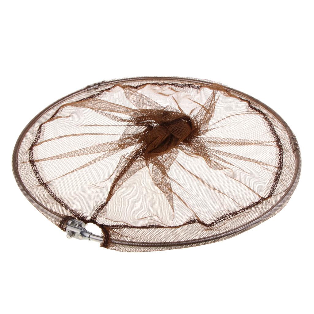 Fly Fishing Landing Net Nylon Mesh Hand Nets Catch Release Net Large