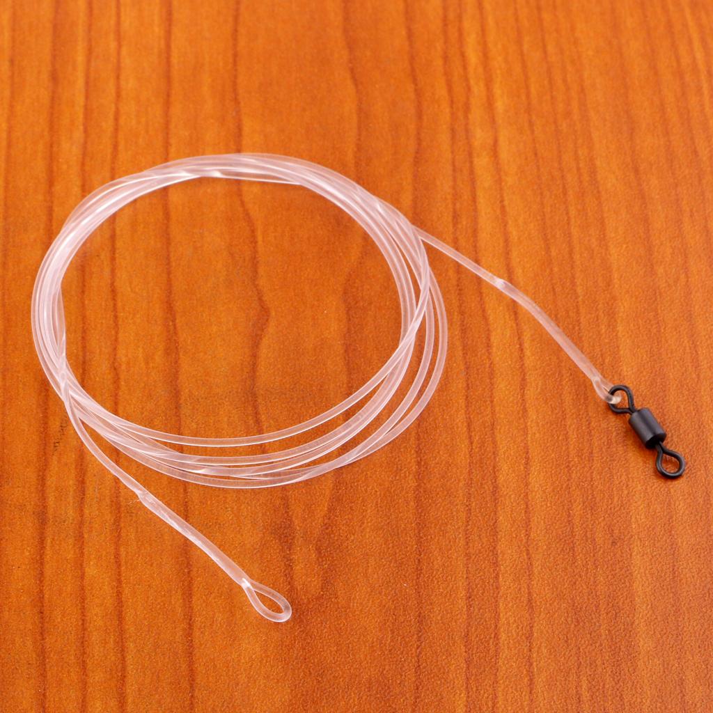 Carp Fishing Leader Line 1m Monofilament Leader Carp Link Fishing Rigs Clear