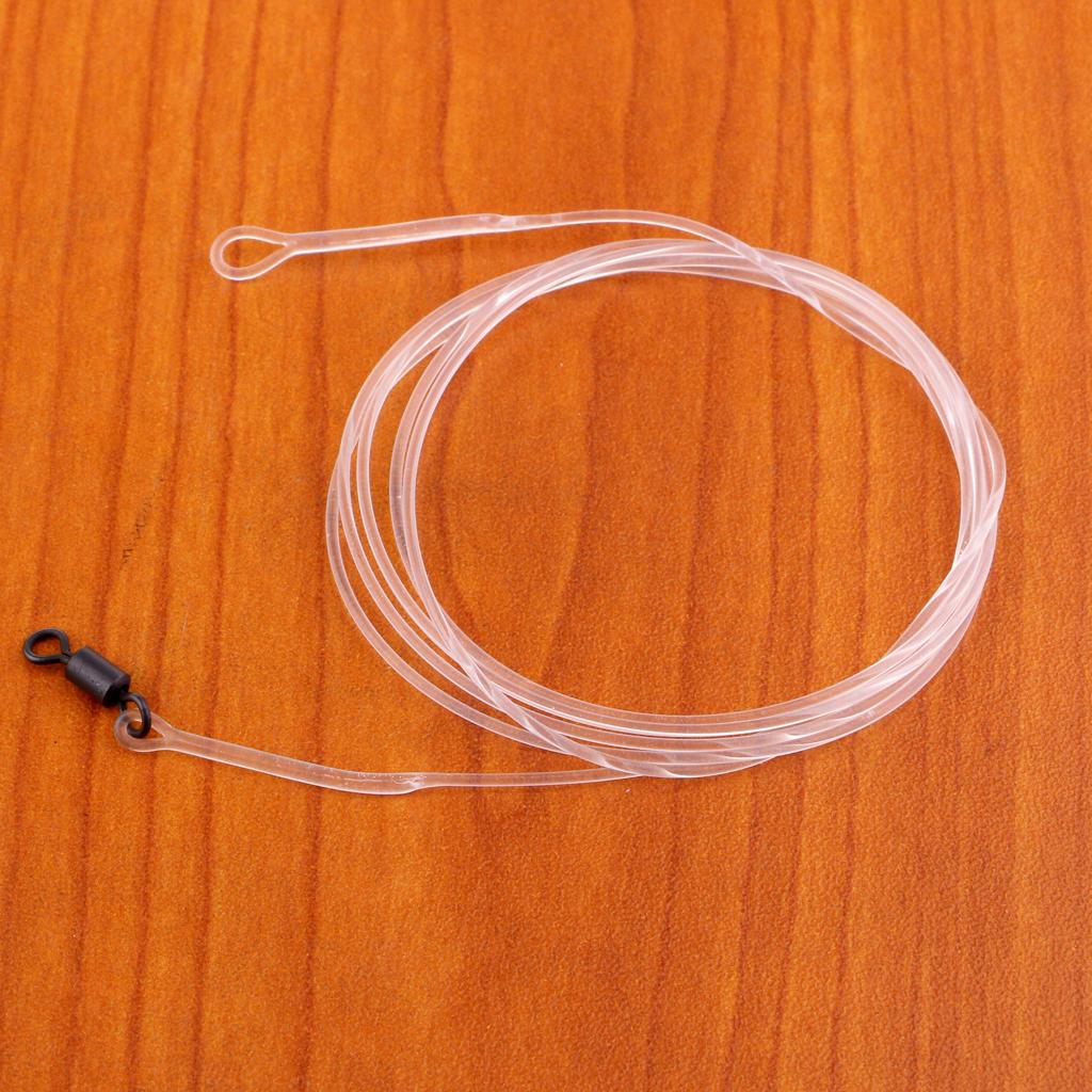 Carp Fishing Leader Line 1m Monofilament Leader Carp Link Fishing Rigs Clear
