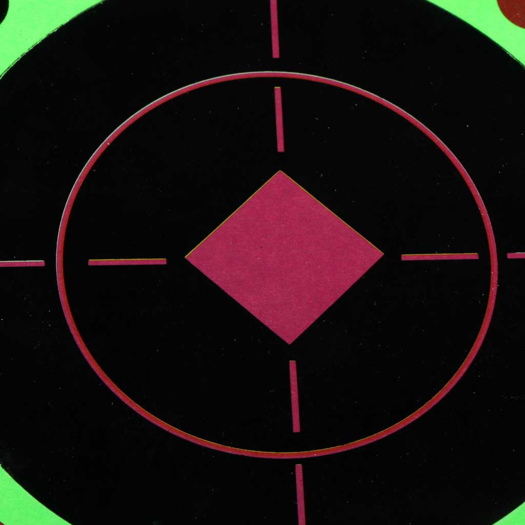 25pcs Shooting Targets Reactive Splatter Adhesive Paper Target with Patches
