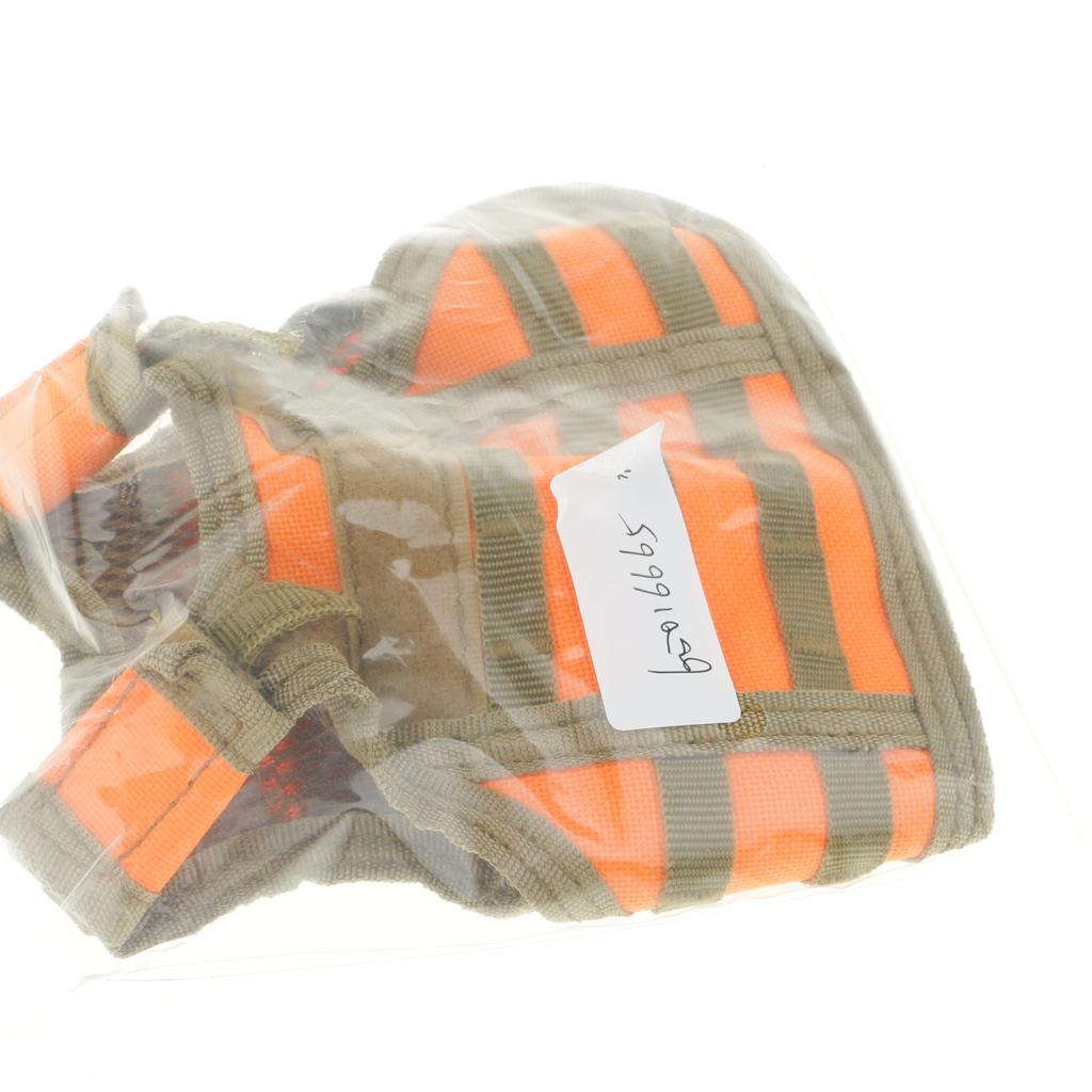 Tactical Beer Vest Miniature Vests Beverage Holder Cooler Orange