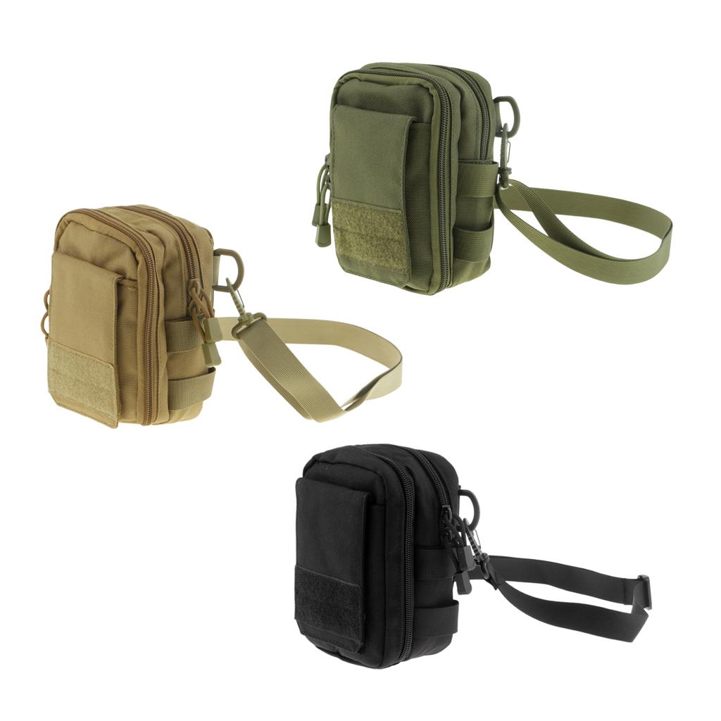 Multipurpose Pouch Bag Molle Utility Pouch Tactical Accessory Bag Army Green
