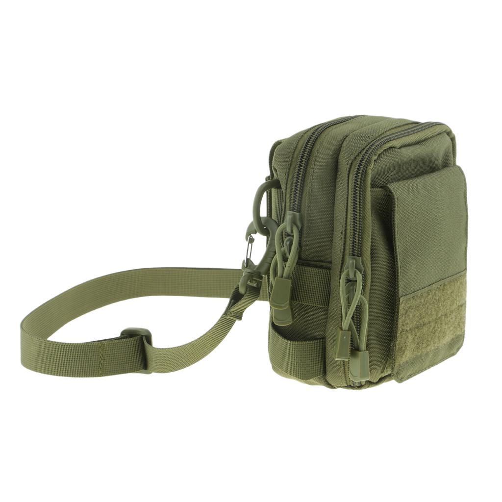 Multipurpose Pouch Bag Molle Utility Pouch Tactical Accessory Bag Army Green