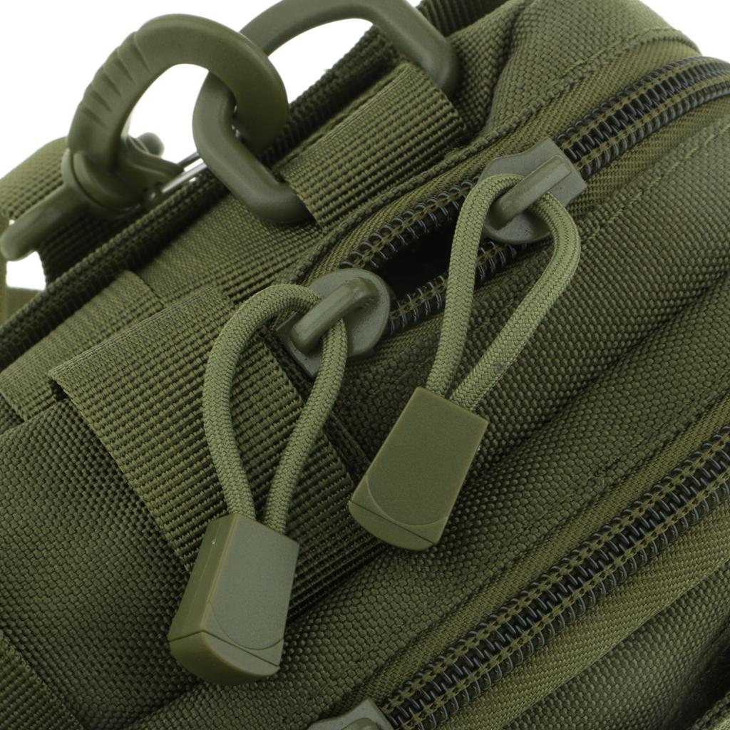 Multipurpose Pouch Bag Molle Utility Pouch Tactical Accessory Bag Army Green
