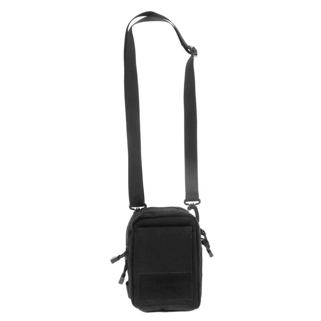 Multipurpose Pouch Bag Molle Utility Pouch Tactical Accessory Bag Black