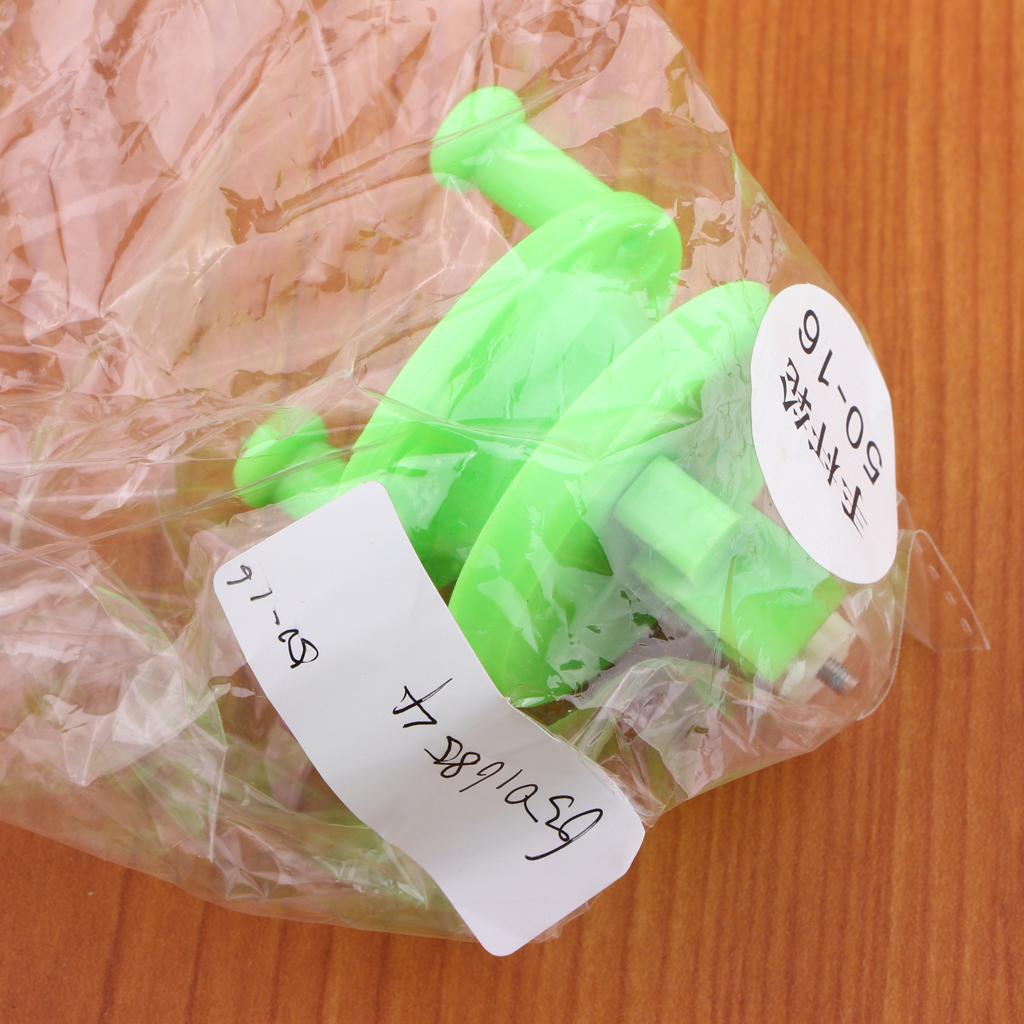 2xMini Fly Fishing Reel Ice Fishing Reel Raft Wheel Right Hand Rod Hole 1.6cm