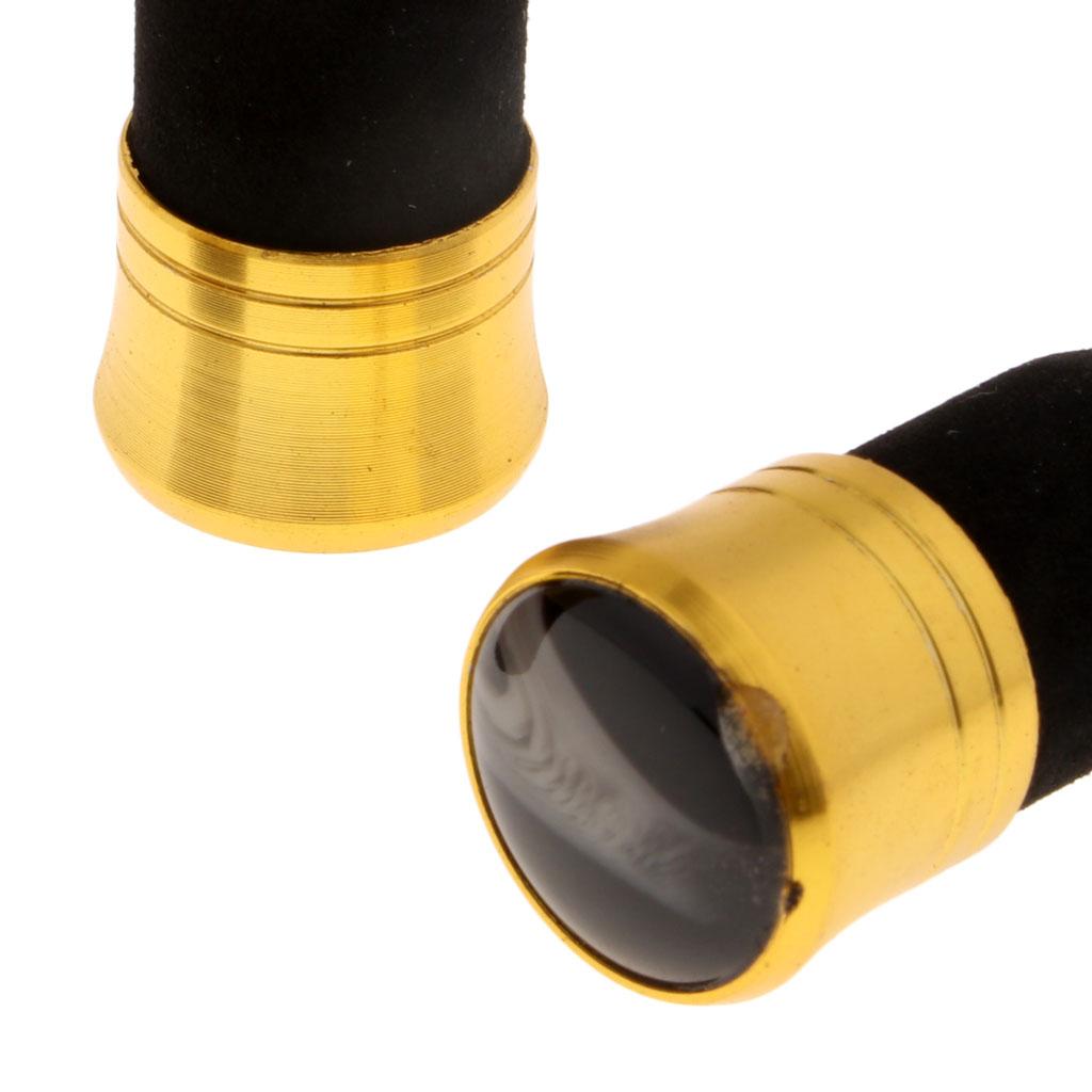 3x5pcs Fishing Rod Pole Butt Caps Front Cover Stopper End Protector 17mm