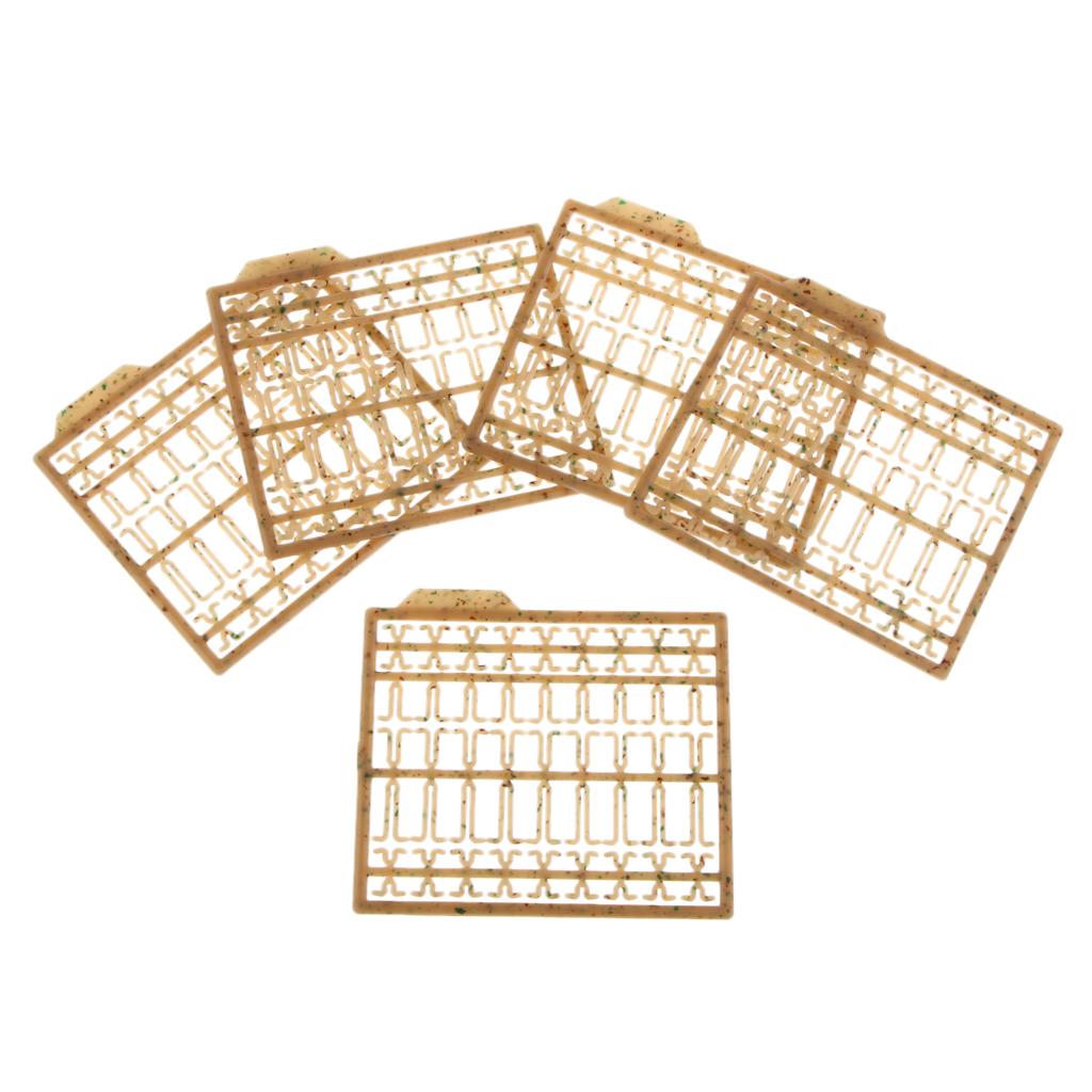 3x5pcs Boilie Stopper Bait Stops Hair Rig Extender Fishing Accessories Camo