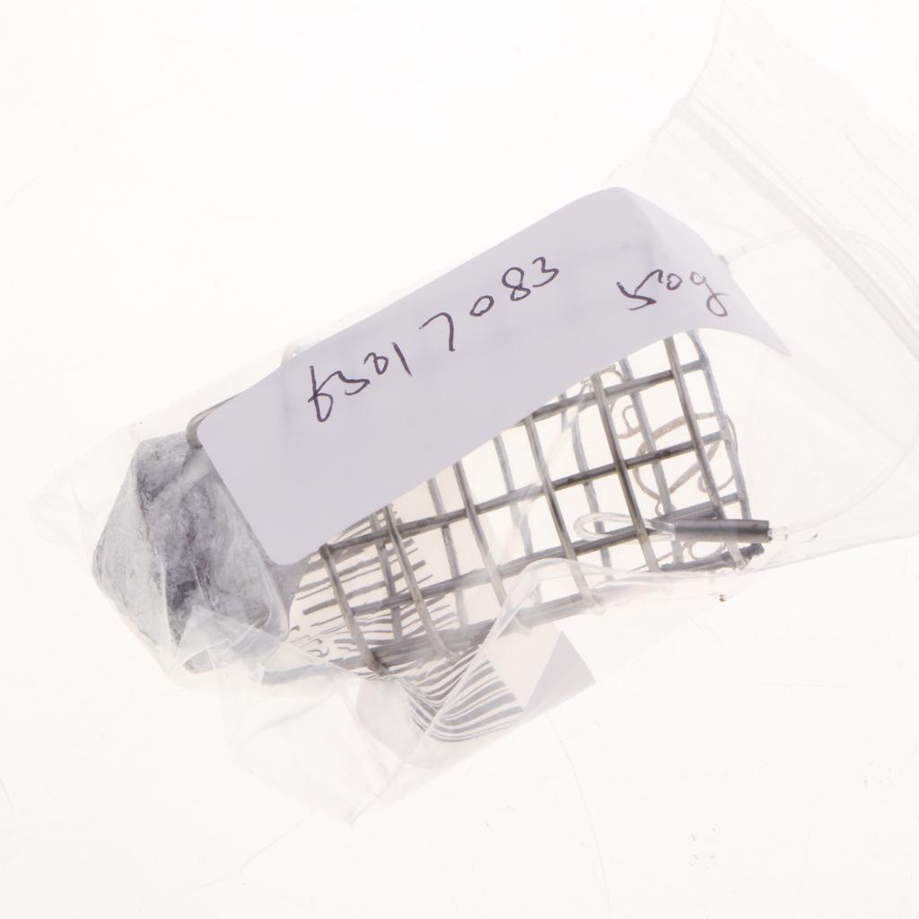 Fishing Tackle Accessory Trap Feeder Lure Cage Bait Basket Holder 50g