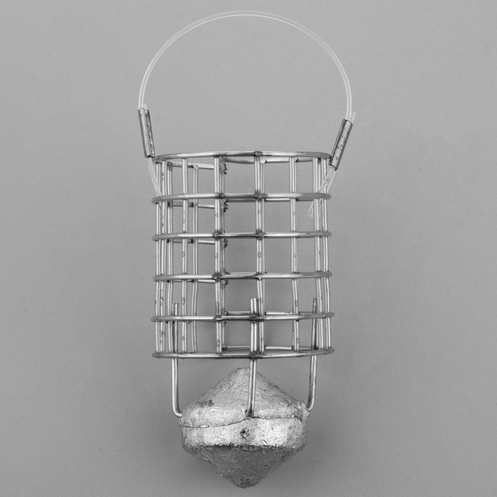 Fishing Tackle Accessory Trap Feeder Lure Cage Bait Basket Holder 50g