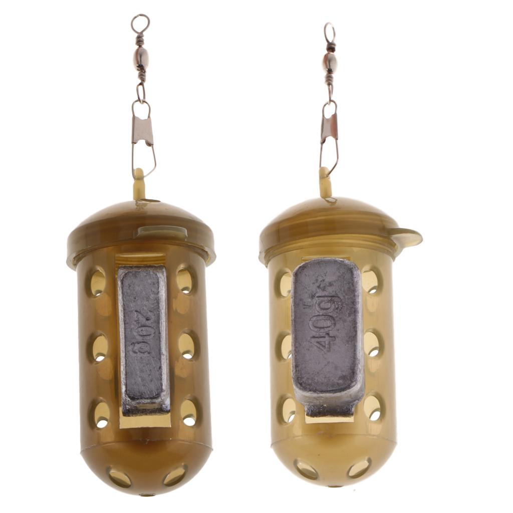 Fishing Tackle Trap Feeder Bait Cage Lure Pit Device Basket Holder 20g