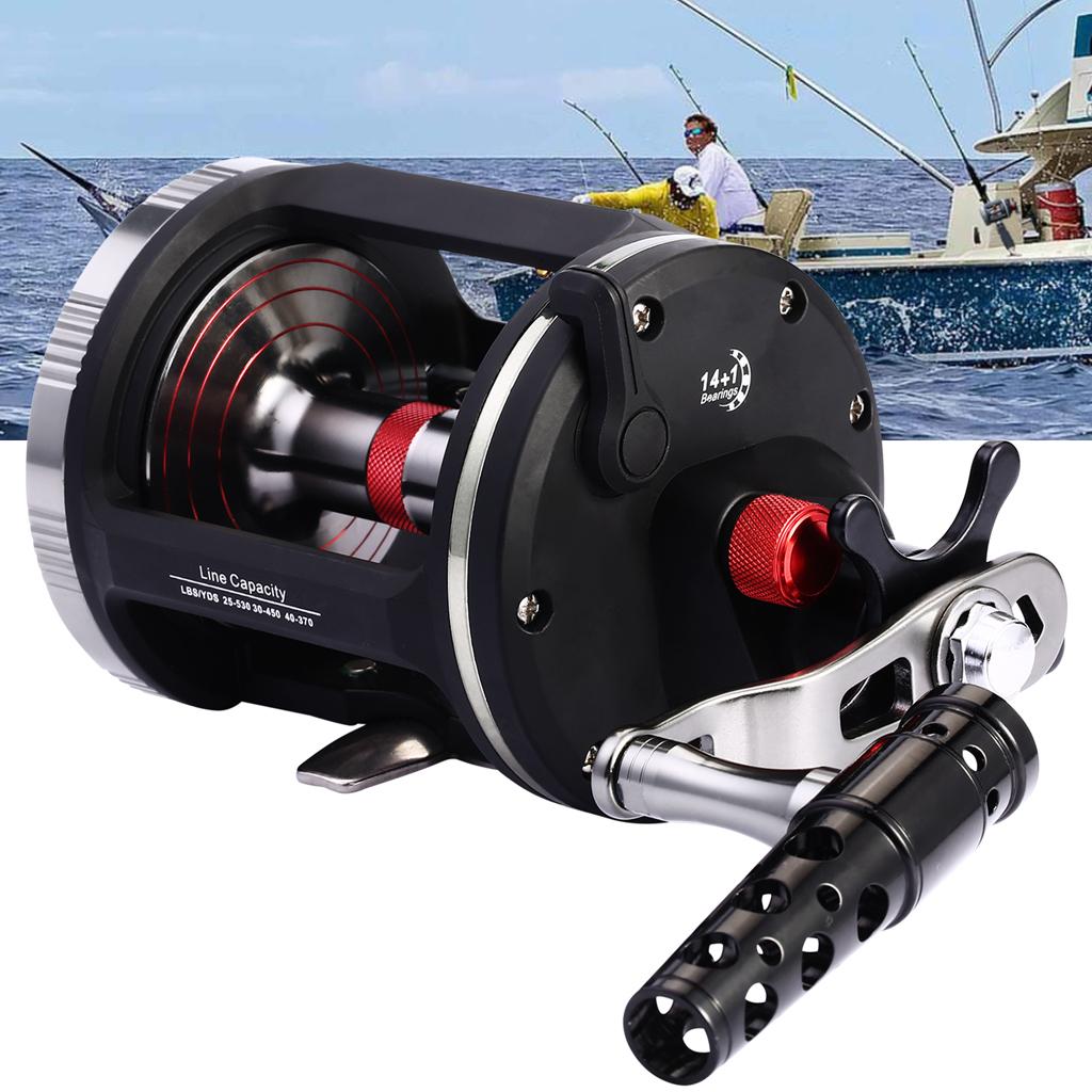 Trolling Reel Conventional Jigging Reel for Sea Big Game Fishing TA5000