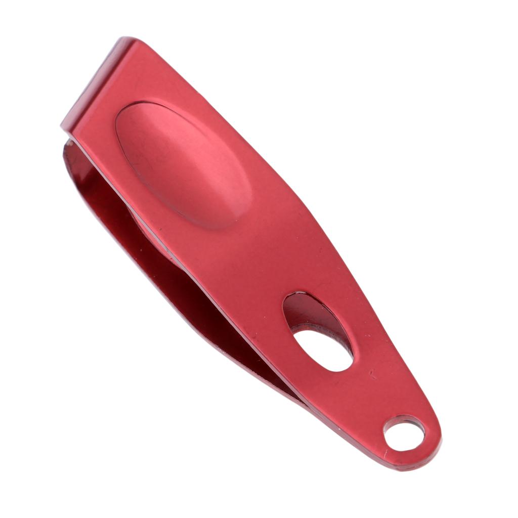 Stainless Steel Fishing Line Nipper Line Cutter Clipper Scissor Red