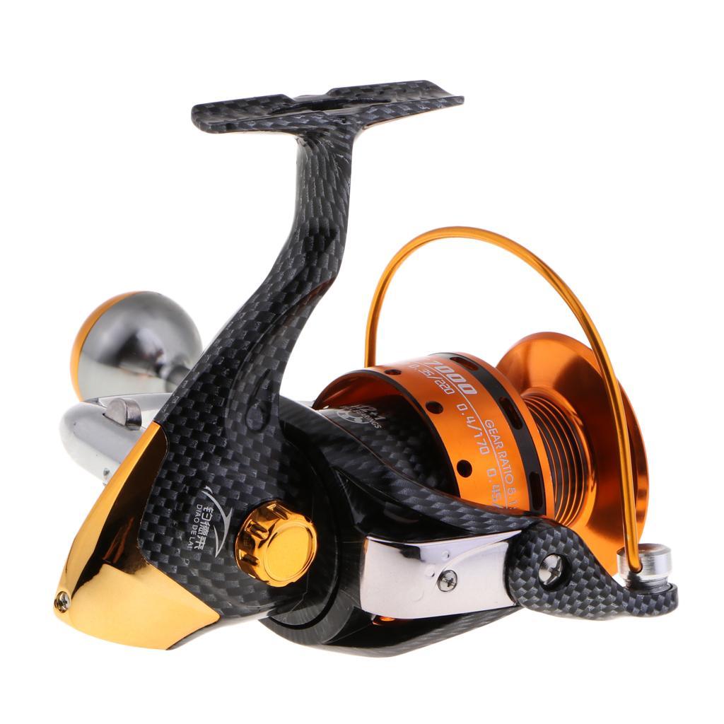TT7000 Metal Fishing Reel 12+1 BB Smooth Casting Saltwater Reels