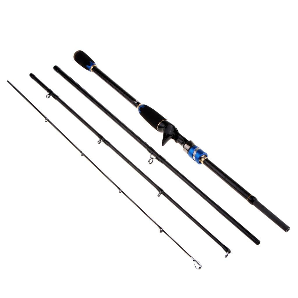 Bass Fishing Rod Surf Travel Rod Saltwater Pole 2.4M