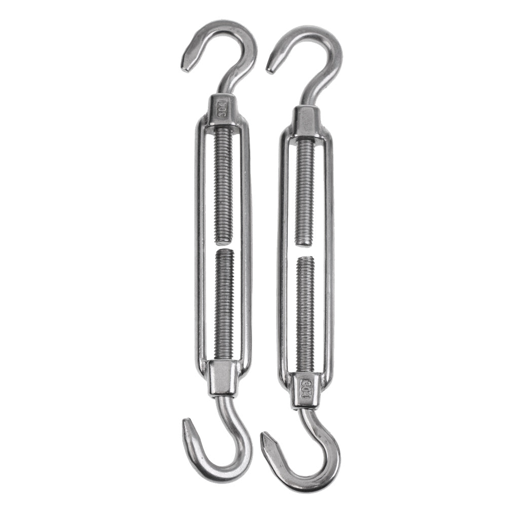 Sun Shade Sails Canopy Stainless Steel Kit Accessories - Turnbuckle Pad Eye