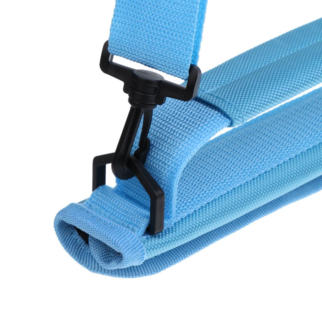 Portable Durable Caddy Golf Club Carrier Bag with Shoulder Belt Sky Blue