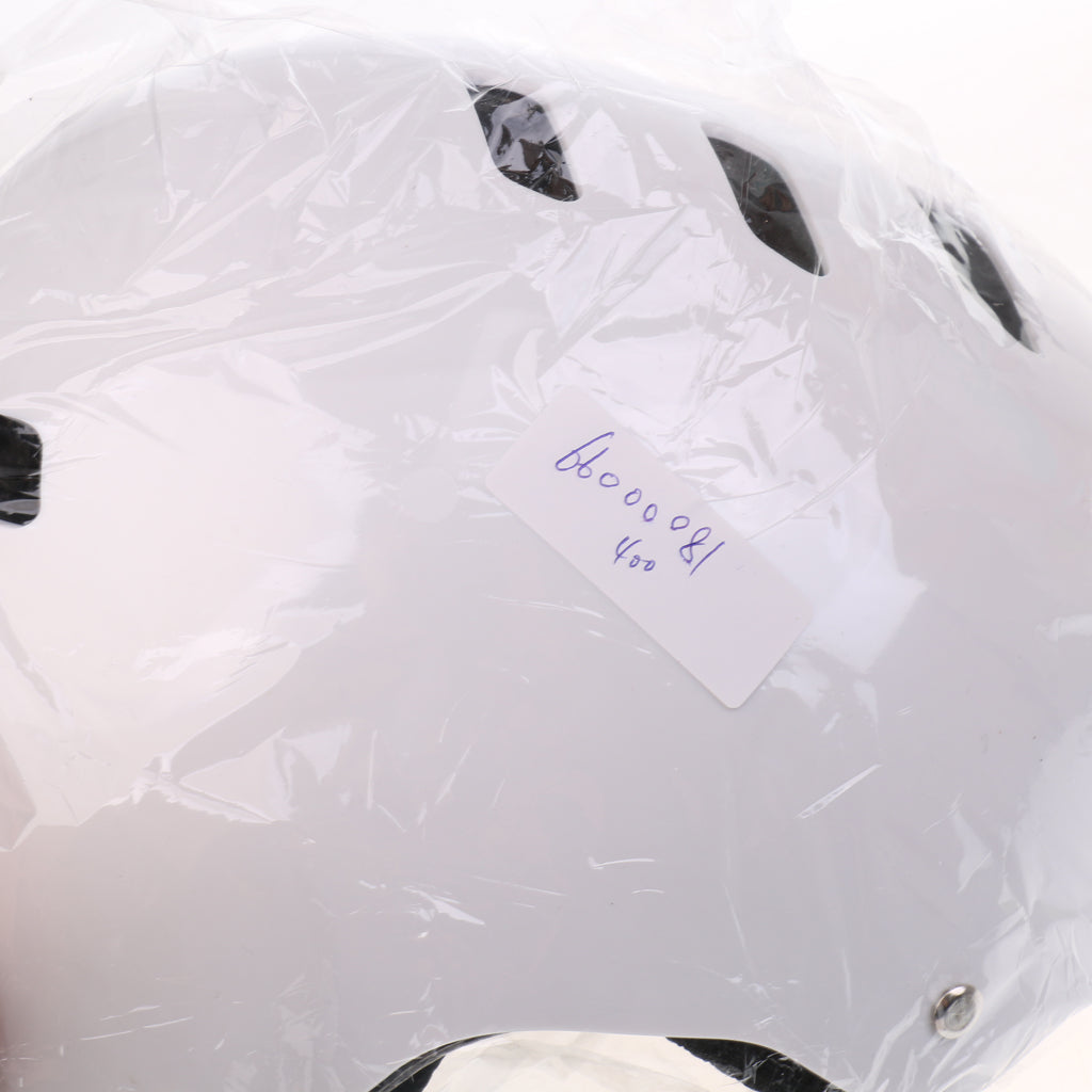 Cycling Skateboard Helmet Skated Scooter Hard Cap -CE Approved bright white