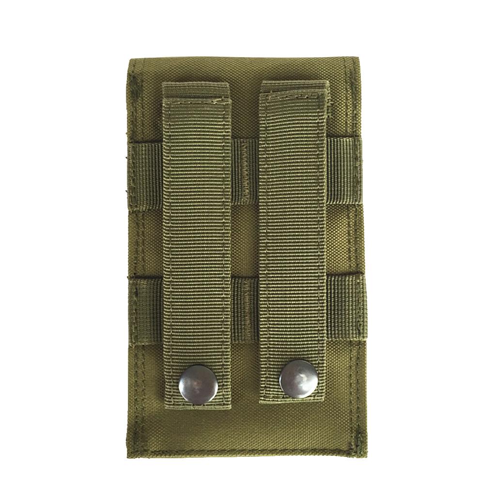 Universial Outdoor MOLLE Cell Phone Pouch Case Belt Bag for Smartphone Green