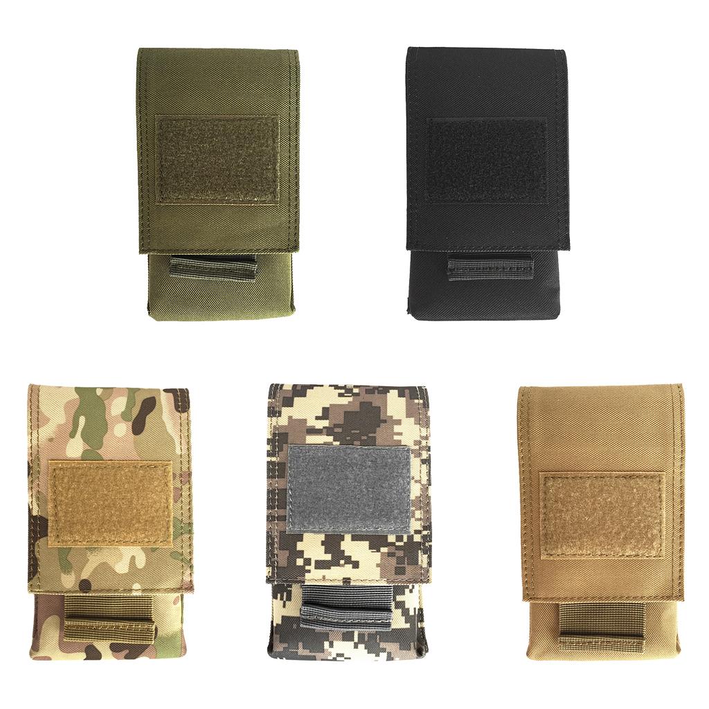 Universial Outdoor MOLLE Cell Phone Pouch Case Belt Bag for Smartphone Green