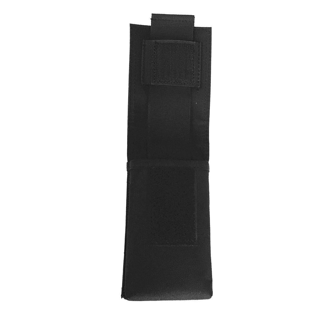 Universial Outdoor MOLLE Cell Phone Pouch Case Belt Bag for Smartphone Black