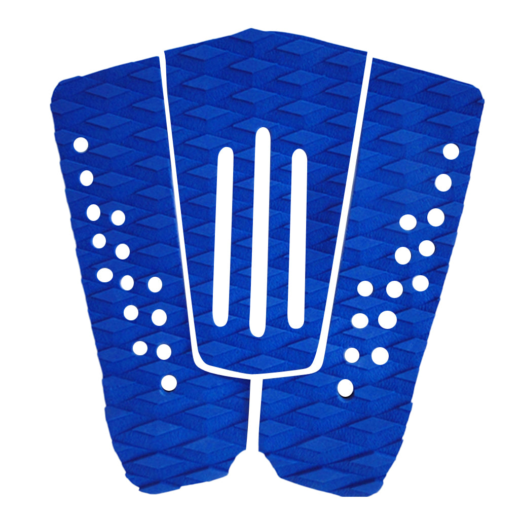 3 Pieces / Set Blue EVA Tail Pads Surfboard Deck Grips Traction Surfing Mat