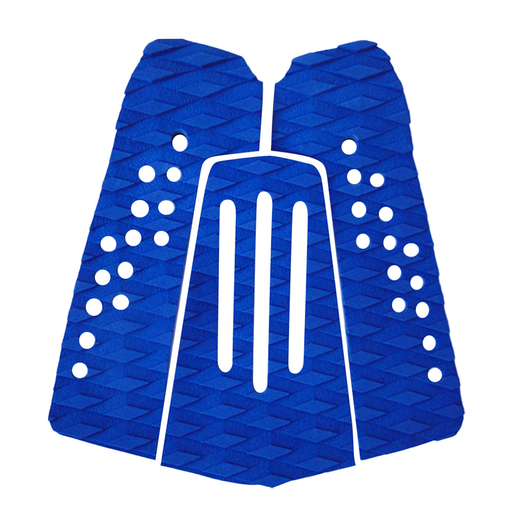 3 Pieces / Set Blue EVA Tail Pads Surfboard Deck Grips Traction Surfing Mat