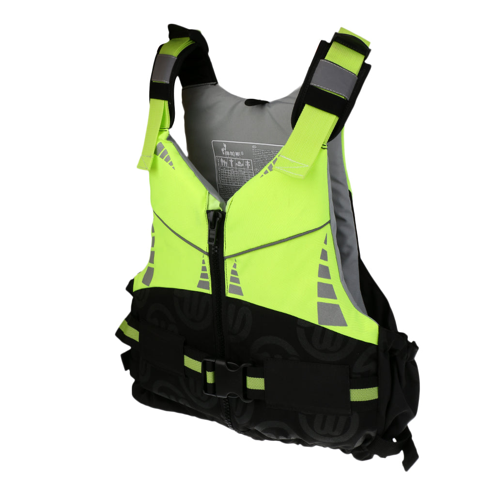 Adult Life Jacket Kayak Canoe Sailing Swimming Fishing Vest Buoyancy Aid L