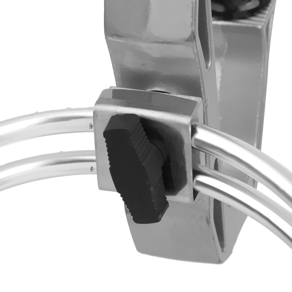 2 Pieces Heavy Duty Fishing Rod Pole Rest Boat Dock Clamp On Grip Holder