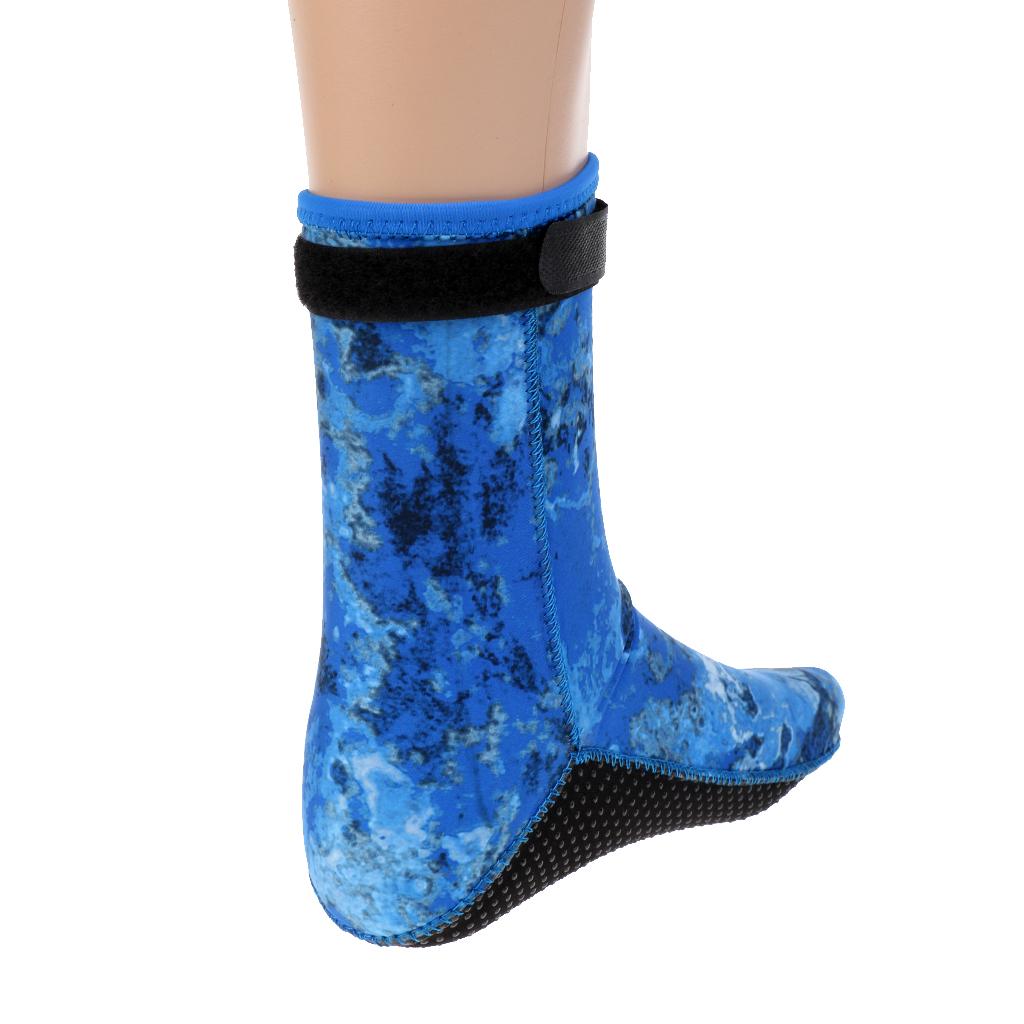 3mm Neoprene Anti-slip Scuba Diving Spearfishing Snorkeling Socks M(39-41)