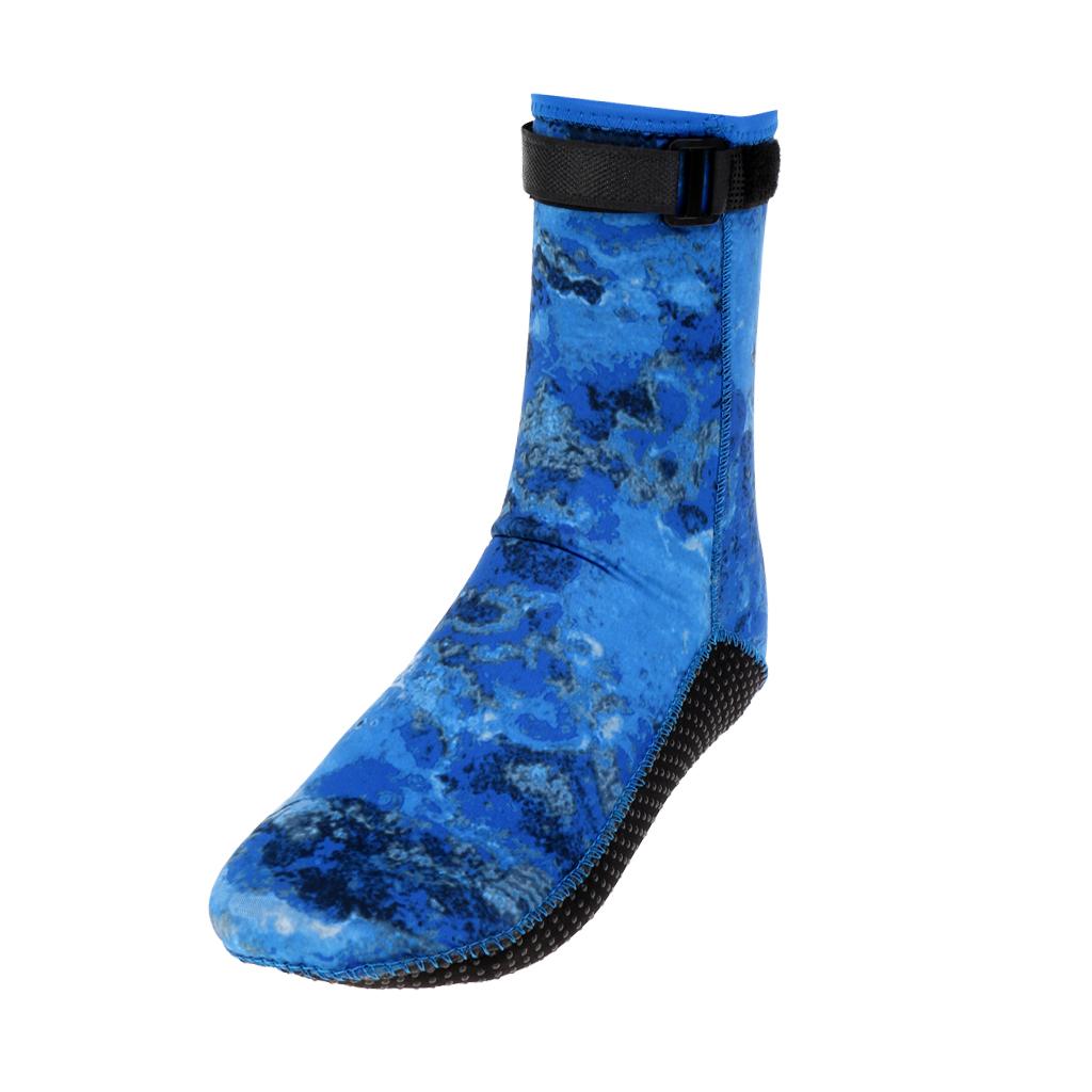 3mm Neoprene Anti-slip Scuba Diving Spearfishing Snorkeling Socks M(39-41)