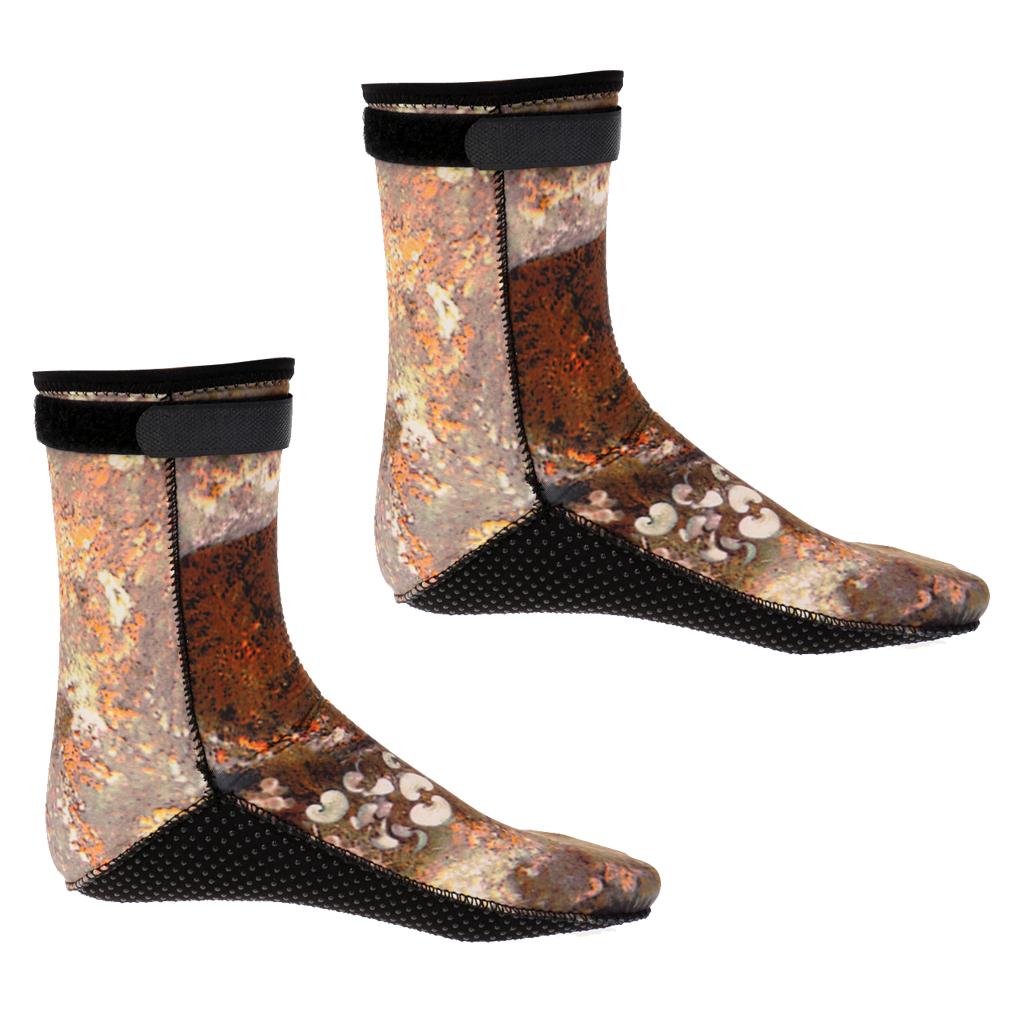 3mm Neoprene Diving Scuba Surfing Swimming Socks Snorkeling Boots M(39-41)