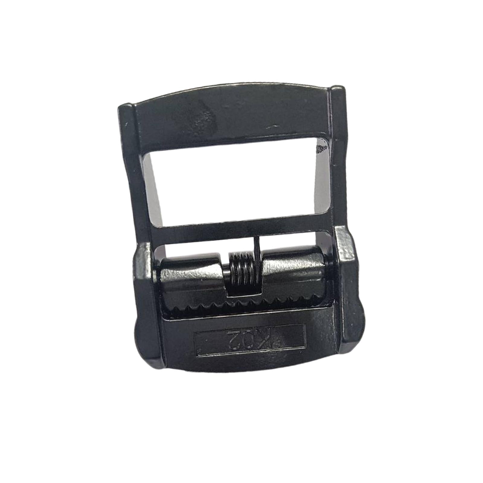 38mm Kayak Canoe Carrier Cam Buckle Toggle Clip Strap Webbing Buckle Black