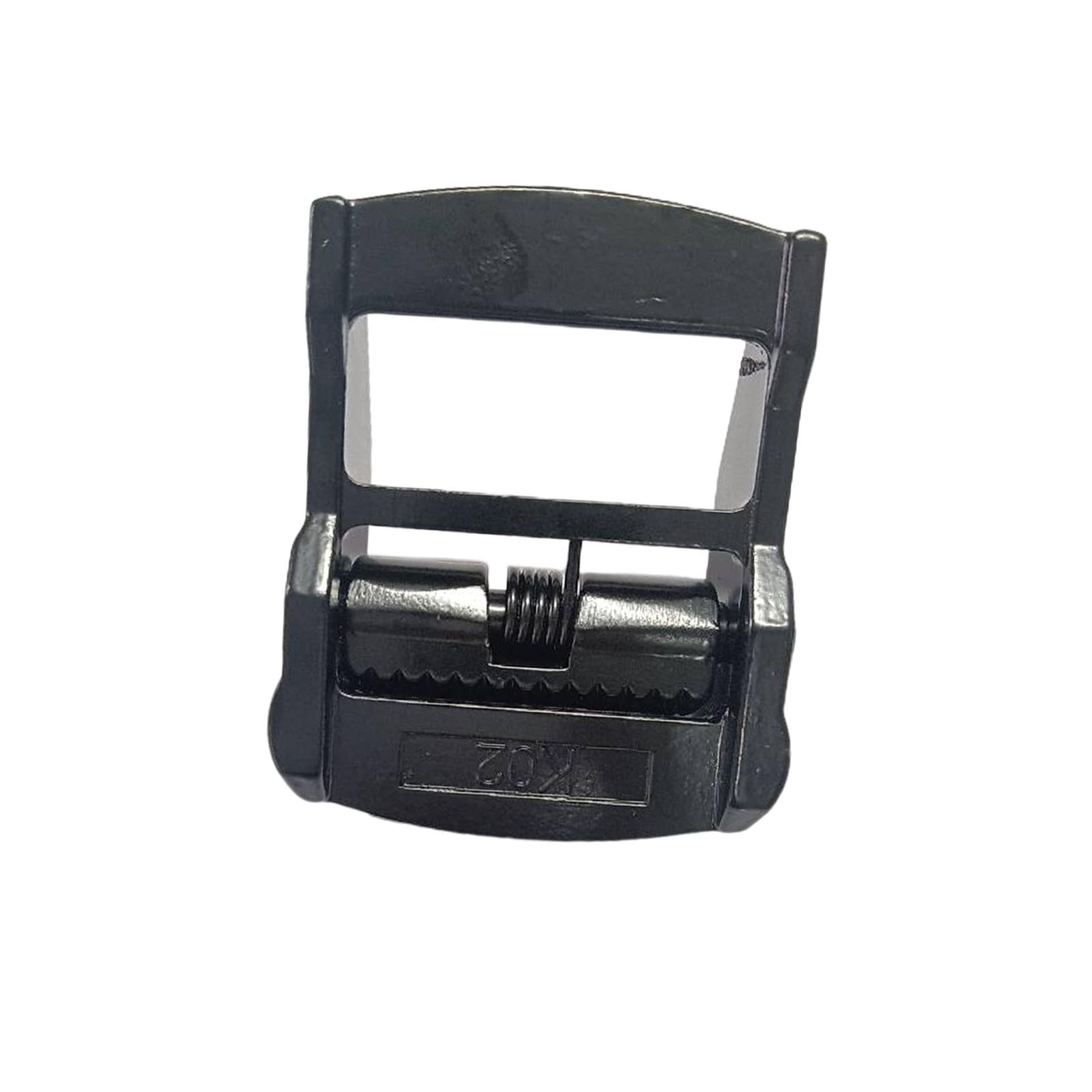 38mm Kayak Canoe Carrier Cam Buckle Toggle Clip Strap Webbing Buckle Black