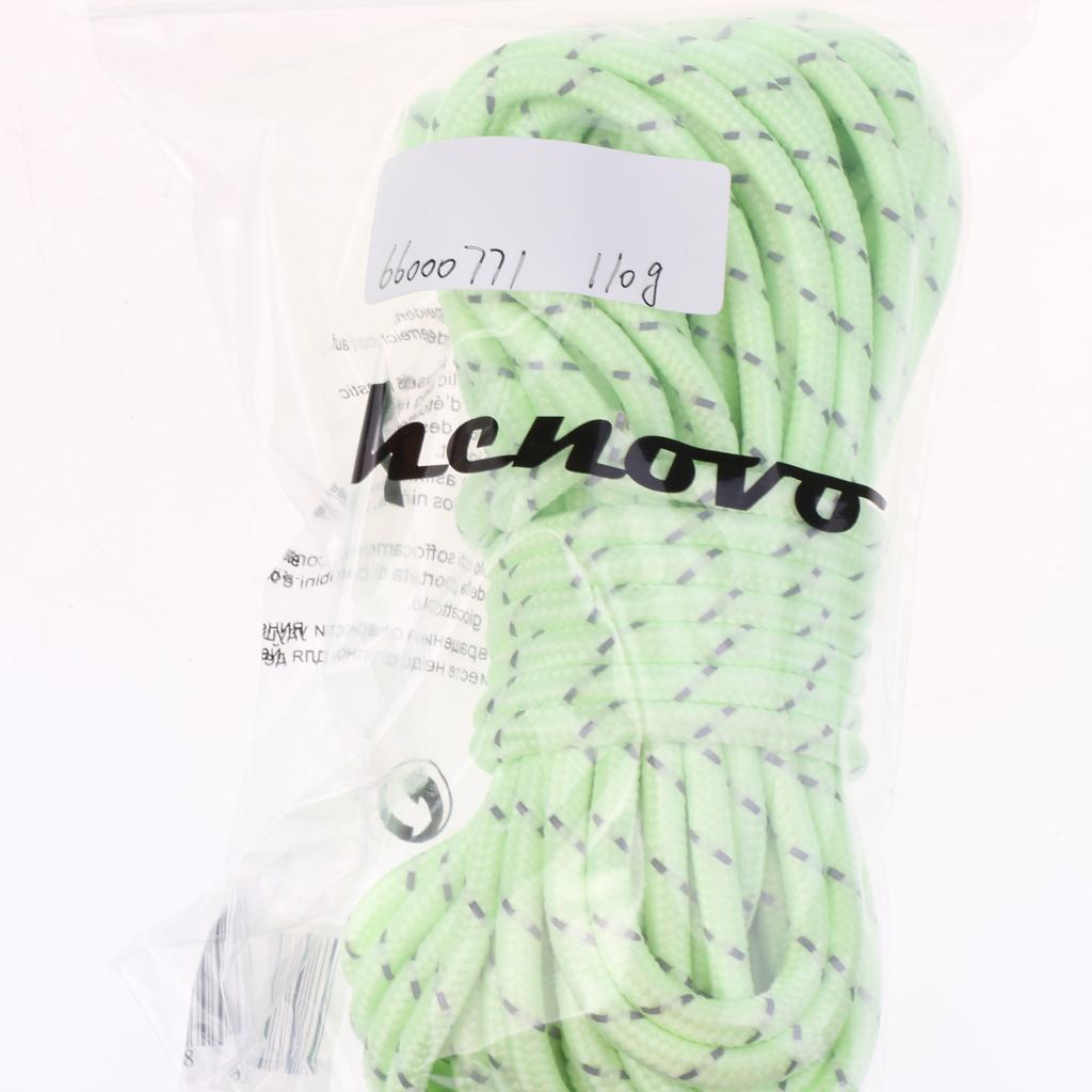 5mm Reflective Guyline Tent Rope Camping Guy Line Cord Parocord String