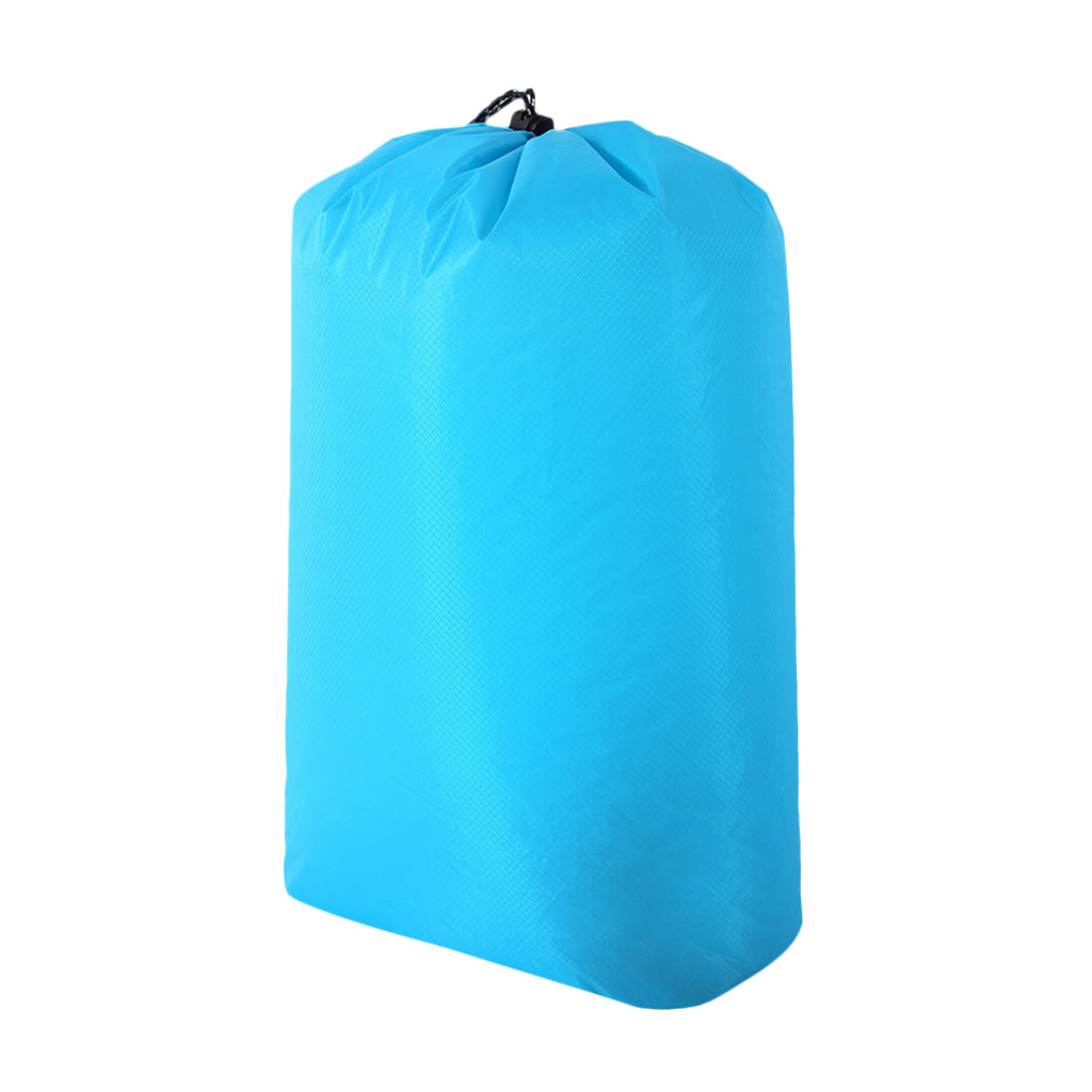 Waterproof Shoe Travel Pouch Drawstring Storage Bag Organizer L Sky Blue
