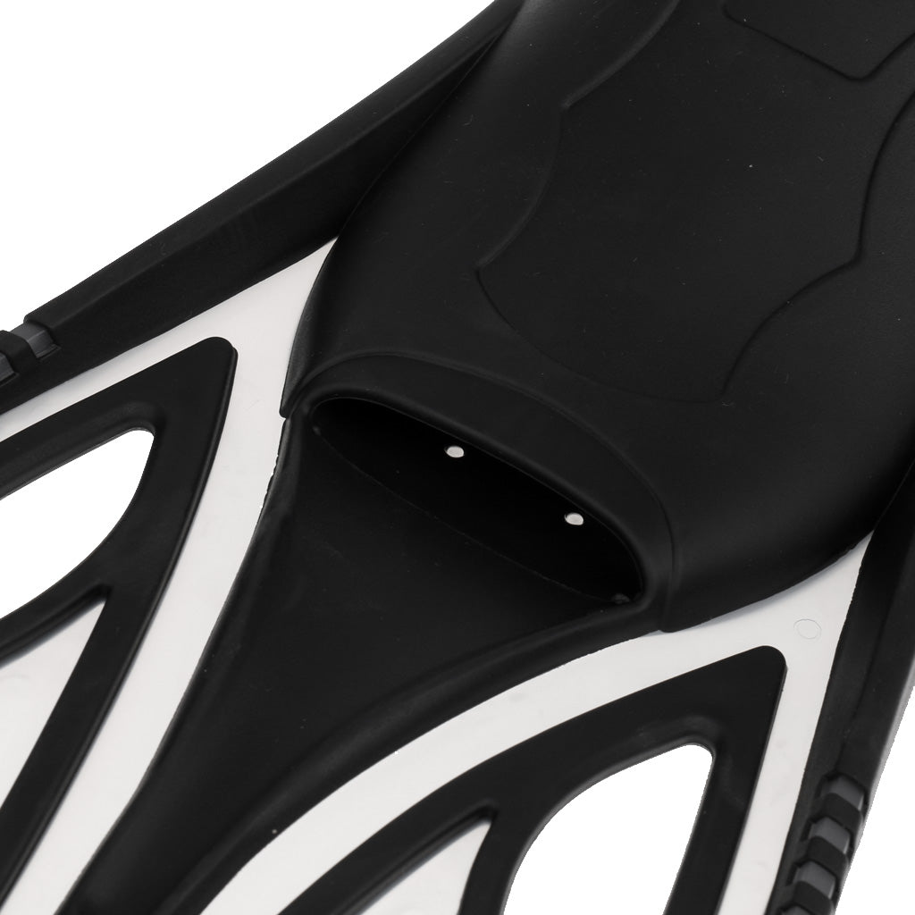 Adult Diving Snorkel Adjustable for Swimming Snorkeling Gear Black L