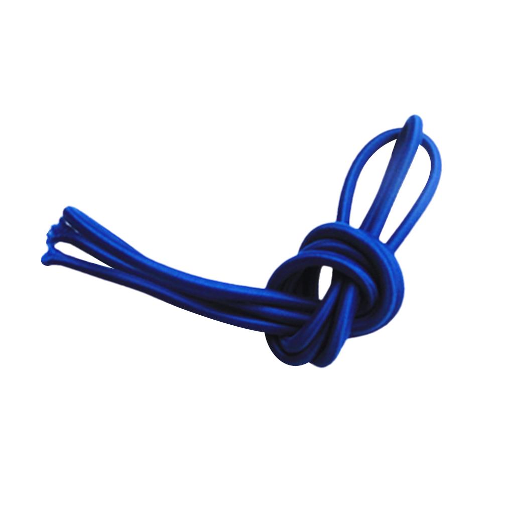 3x4mm Strong Elastic Bungee Rope Shock Cord Tie Down Boats Trailers 5m Blue