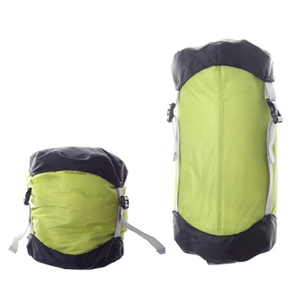Waterproof Compression Stuff Dry Sack Sleeping Bag Storage Pack S Green