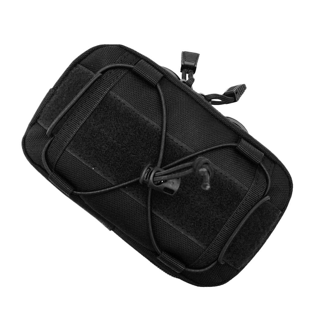 MOLLE Compact Small Multi-purpose Utility Gadget Gear Pouch Bag Black
