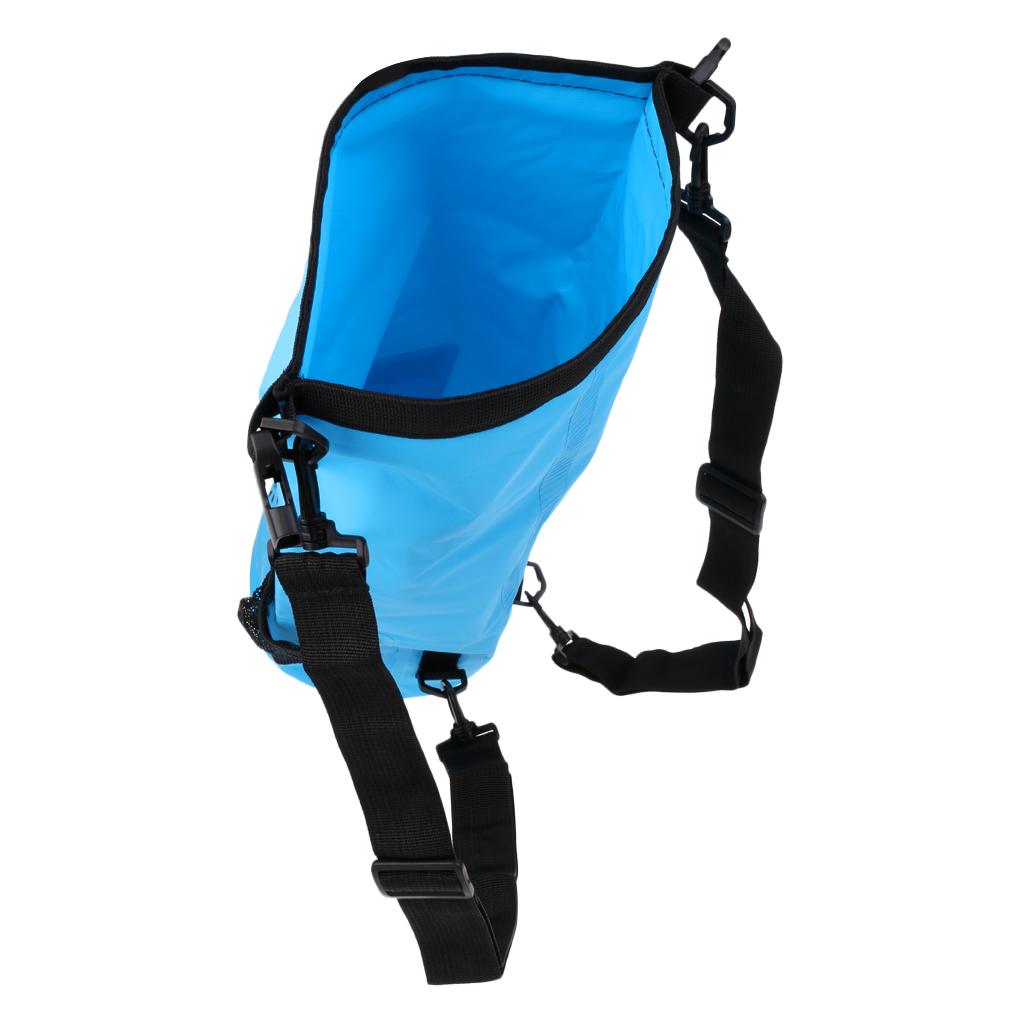 Waterproof Dry Bag Swim Rafting Kayaking Sailing Canoe Backpack 10L Blue