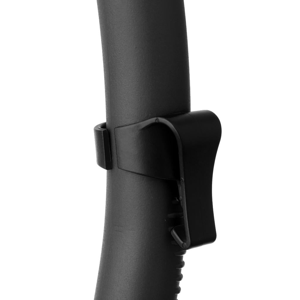 Silicone Wet Breathing Tube Snorkel Scuba Diving Snorkeling Gear Black