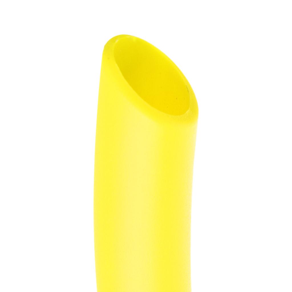 Silicone Wet Breathing Tube Snorkel Scuba Diving Snorkeling Gear Yellow